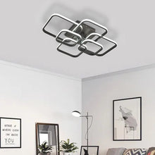 Load image into Gallery viewer, Modern LED Ceiling Light with 6 Squares 102W Flush Mount Pendant Light Ceiling Light Living and Home 
