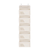 Load image into Gallery viewer, 5 Pockets Over the Door Non Woven Fabric Organizer
