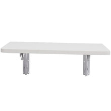 Load image into Gallery viewer, Space-saving Floating Wall-Mounted Rectangular Fold-Down Table
