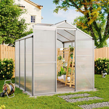 Load image into Gallery viewer, Aluminium Hobby Greenhouse with Window Opening
