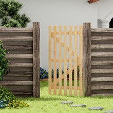 Load image into Gallery viewer, Garden Wood Fence Gate with Latch
