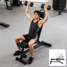 Load image into Gallery viewer, Multifunctional Foldable Adjustable Workout Weight Bench
