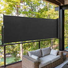 Load image into Gallery viewer, Side Awning Retractable Outdoor Privacy Screen for Garden Balcony Terrace Awnings Living and Home 
