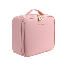 Load image into Gallery viewer, Large Travel Makeup Bag with LED Mirror
