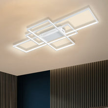 Load image into Gallery viewer, 62/80W LED Ceiling Light 3000K-6000K Color Changing Dimmable Lighting Ceiling Light Fixtures Living and Home 62W 90cm 
