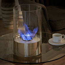 Load image into Gallery viewer, Round Ventless Bio-Ethanol Tabletop Fireplace Fireplaces Living and Home 
