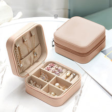 Load image into Gallery viewer, Portable PU Leather Travel Jewellery Box
