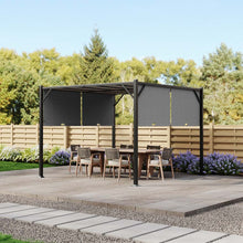 Load image into Gallery viewer, Outdoor Garden Retractable Pergola with Canopy
