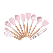 Load image into Gallery viewer, 11-piece Silicone Kitchen Utensil Set for Nonstick Cookware, KT0086
