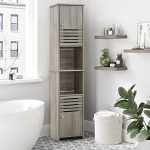 Load image into Gallery viewer, Freestanding Tall Bathroom Storage Cabinet Bathroom Cabinets Living and Home 
