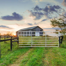 Load image into Gallery viewer, Durable Galvanized Metal Field Farm Gate Farm Gates Living and Home 
