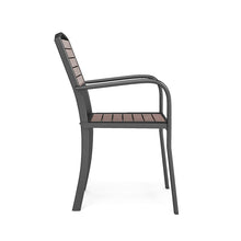Load image into Gallery viewer, Garden Dining Armchair with Metal Legs Set of 2/4 Patio Side Chairs Living and Home 
