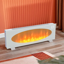 Load image into Gallery viewer, 42 inch Freestanding Electric Fireplace with Remote Control 2000W Wall Fireplaces Wall Mounted Fireplaces Living and Home 
