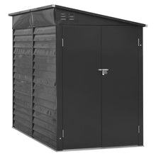 Load image into Gallery viewer, 9ft Motorcycle Storage Shed Lockable Steel Garden Bike Shed Garden Sheds Living and Home 
