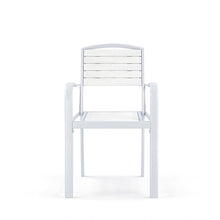 Load image into Gallery viewer, Garden Dining Armchair with Metal Legs Set of 2/4 Patio Side Chairs Living and Home 
