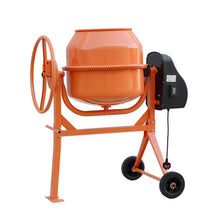 Load image into Gallery viewer, Electric Portable Cement Concrete Mixer with Wheels Living and Home 
