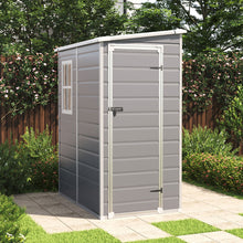 Load image into Gallery viewer, 5X4FT Garden Plastic Storage Shed with Lockable Door
