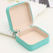Load image into Gallery viewer, Portable PU Leather Travel Jewellery Box
