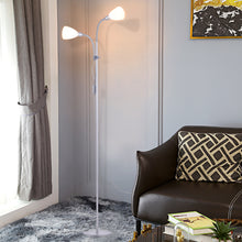 Load image into Gallery viewer, Modern 2 Head Standing Floor Lamp for Living Room
