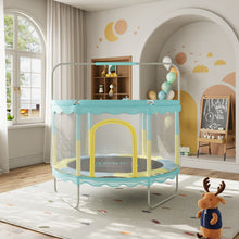 Load image into Gallery viewer, Outdoor Enclosure Trampoline with Balance Bar
