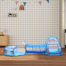 Load image into Gallery viewer, 3-in-1 Kids Pop Up Play Tent Set Toddlers Tunnel Playhouse
