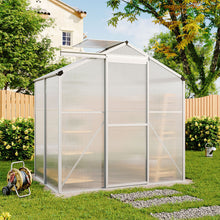 Load image into Gallery viewer, Aluminium Hobby Greenhouse with Window Opening
