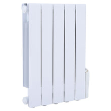 Load image into Gallery viewer, 2000W Oil Filled Electric Radiator Heater Wall Mounted or Portable with LCD Thermostat Space Heaters Living and Home 

