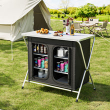 Load image into Gallery viewer, 6-tier Portable Aluminium Alloy Camping table
