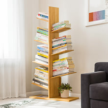 Load image into Gallery viewer, 7-Tier Wooden Tree Bookshelf
