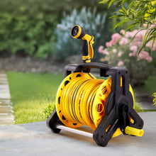 Load image into Gallery viewer, 25m Portable Garden Watering Hose Reel Set
