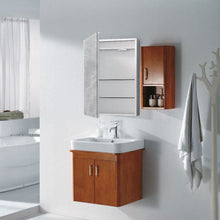 Load image into Gallery viewer, 700x500MM LED Illuminated Mirror Cabinet with Shaver Socket&amp;Demister Pad Bathroom Mirror Cabinets Living and Home 
