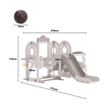 Load image into Gallery viewer, 3-in-1 Kids Toddler Swing and Slide Set Climber Playset Swing &amp; Slide Living and Home 
