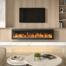 Load image into Gallery viewer, 40/50/60/70/80 Inch Electric Fireplace 9 Colour LED Flame Effect Heater With Remote Control Freestanding Fireplaces Living and Home 40 Inches Version B 
