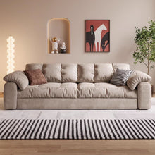 Load image into Gallery viewer, Cottonfy Multifunctional Sleeper 3 Seater Sofa Bed with Storage Space Cottonfy UK 
