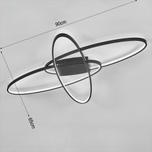 Load image into Gallery viewer, 90cm L Dimmable Oval Design Led Ceiling Light Living Room Lamp Ceiling Light Living and Home 
