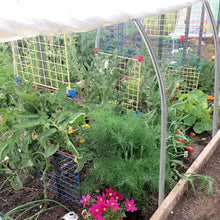 Load image into Gallery viewer, High-quality Galvanized Zinc Iron Greenhouse Hoop with Easy-Grip Clips Greenhouses Living and Home 
