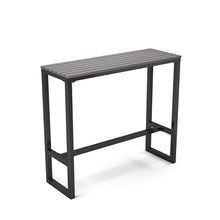 Load image into Gallery viewer, Garden Grey Dining High Table with Metal Legs Garden Dining Tables Living and Home 
