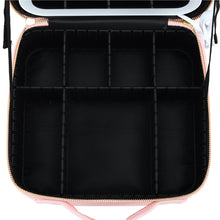 Load image into Gallery viewer, Large Travel Makeup Bag with LED Mirror
