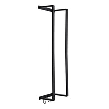 Load image into Gallery viewer, Modern Carbon Steel Wall Towel Rack with Hooks
