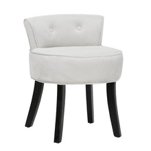 Load image into Gallery viewer, Velvet Soft Seat Low Back Vanity Stool Dressing Table Chair
