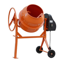 Load image into Gallery viewer, Electric Portable Cement Concrete Mixer with Wheels Living and Home 
