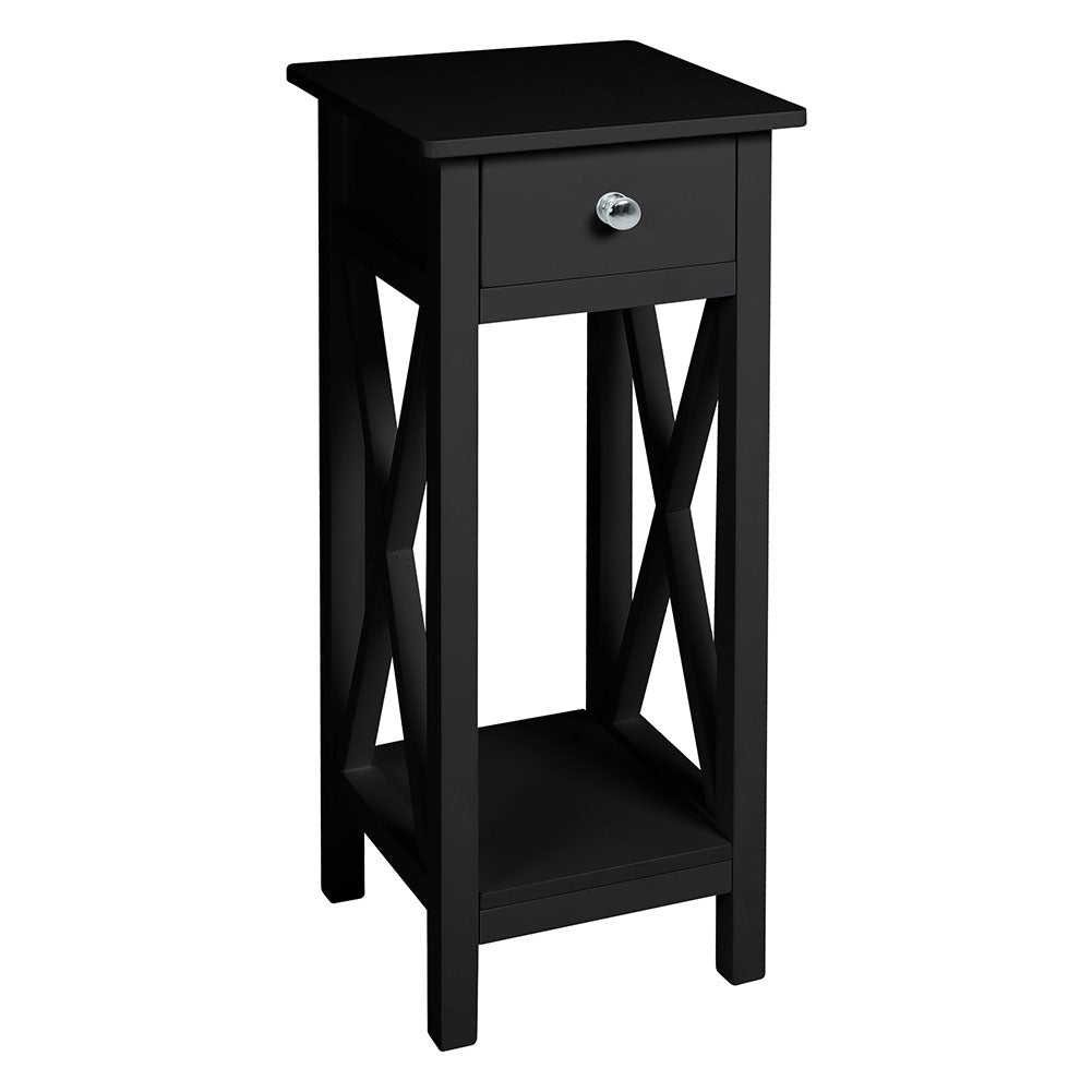 Wooden One Drawer Slim Console Table