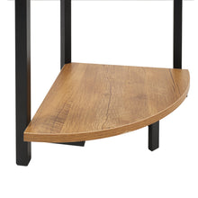 Load image into Gallery viewer, 3/4 Shelves Triangle Corner Shelf Rack Bookcase Storage Unit Shelves &amp; Racks Living and Home 
