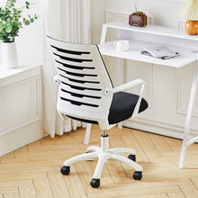 Load image into Gallery viewer, Mesh Adjustment Lumbar Support Back Ergonomic Swivel Office Chair with Wheels Home Office Chairs Living and Home 
