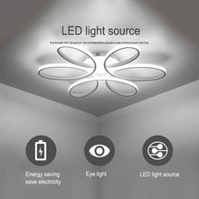 Load image into Gallery viewer, Floral 6 Rings Modern LED Ceiling Light Dimmable with Remote Control Ceiling Light Living and Home 
