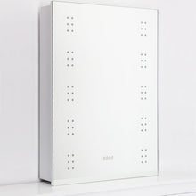 Load image into Gallery viewer, 700x500MM LED Illuminated Mirror Cabinet with Shaver Socket&amp;Demister Pad Bathroom Mirror Cabinets Living and Home 
