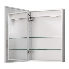 Load image into Gallery viewer, 700x500MM LED Illuminated Mirror Cabinet with Shaver Socket&amp;Demister Pad Bathroom Mirror Cabinets Living and Home 
