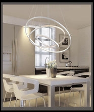 Load image into Gallery viewer, Modern Led Pendant 3 Acrylic Ring Chandelier Pendant Lights Living and Home 
