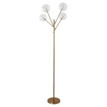 Load image into Gallery viewer, 155cm H Gold Foot Switch 4 Light Tree Floor Lamp Floor Lamps Living and Home 
