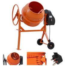 Load image into Gallery viewer, Electric Portable Cement Concrete Mixer with Wheels Living and Home 
